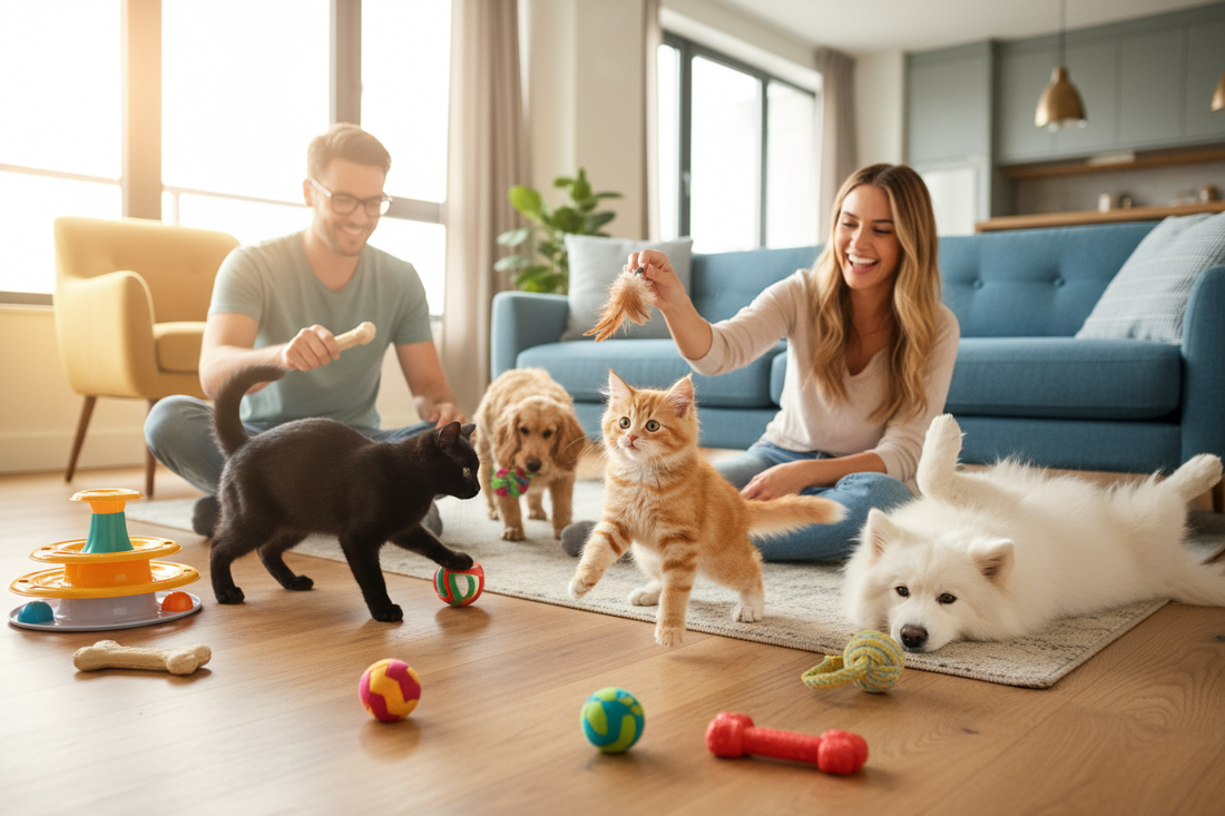 La importancia del entretenimiento en tus mascotas