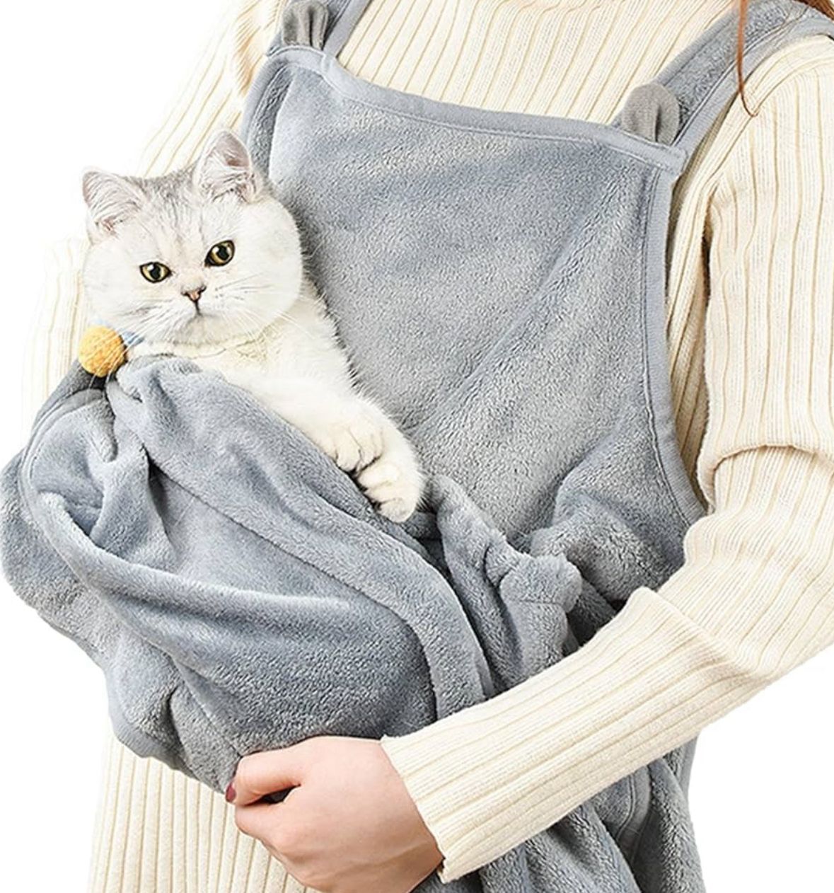 Delantal para gatos (Manta para gatos)