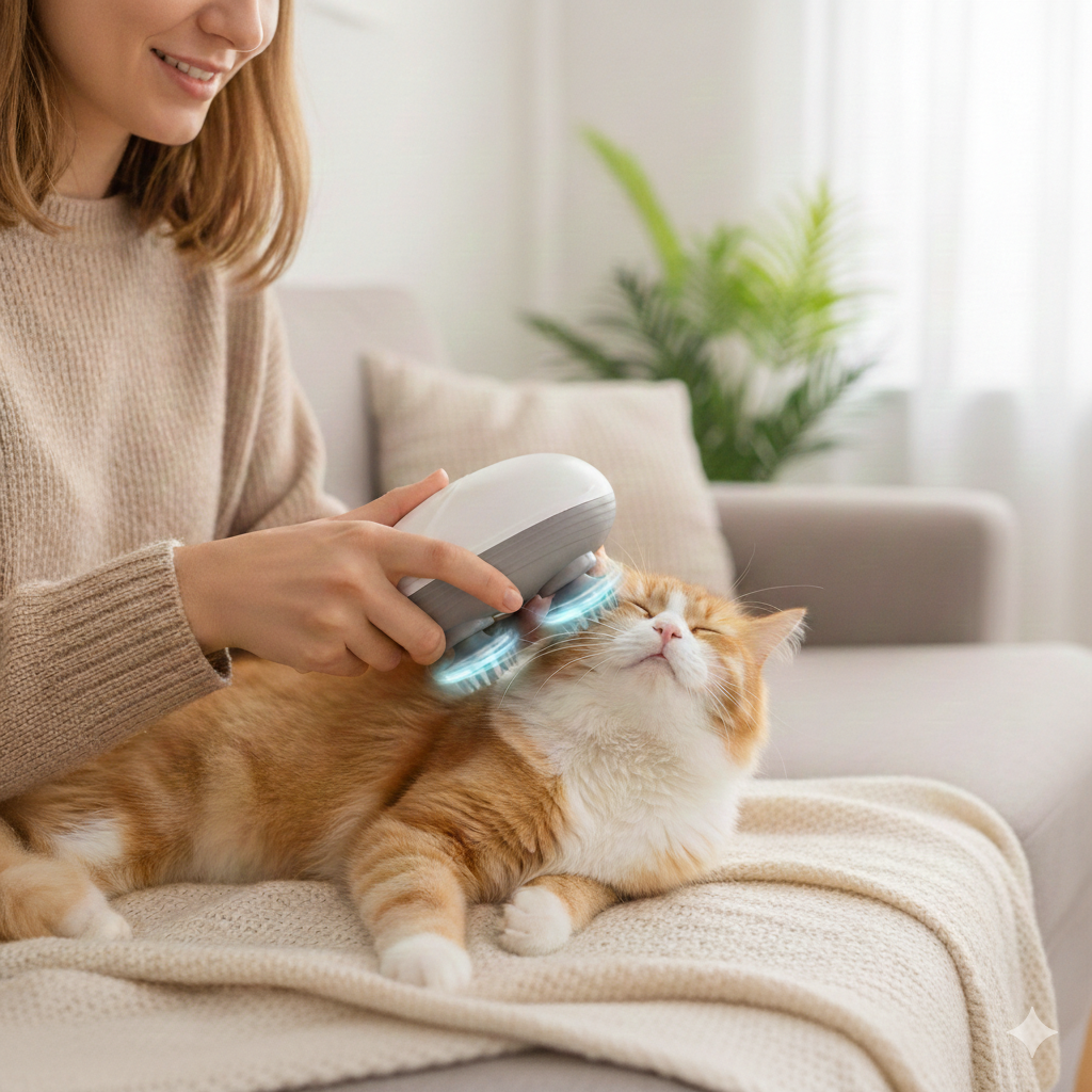 Masajeador Eléctrico Usb  Gato